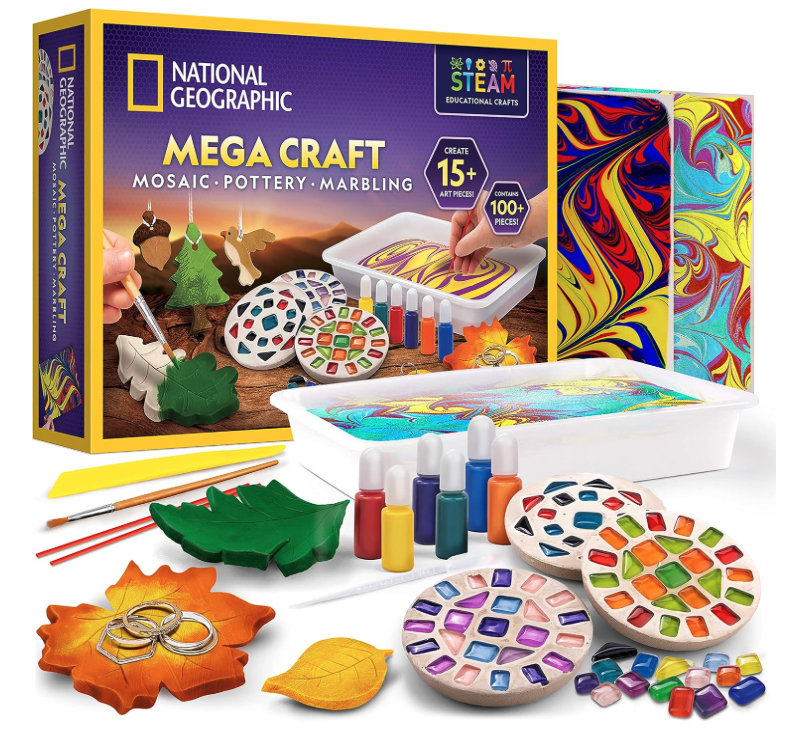 National Geographic Mega Arts and Crafts Activity Kit