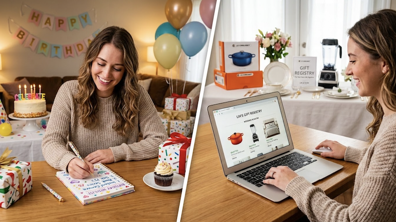 Birthday Wishlist vs. Gift Registry: What's the Difference?