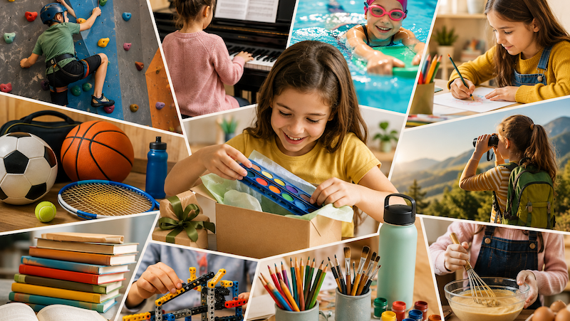 Non-Toy Birthday Gifts for Kids